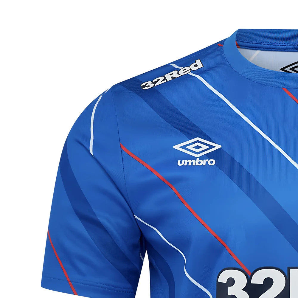 2025-2026 Rangers Home Pre Match Short Sleeve Tee (Lapis Blue)_3
