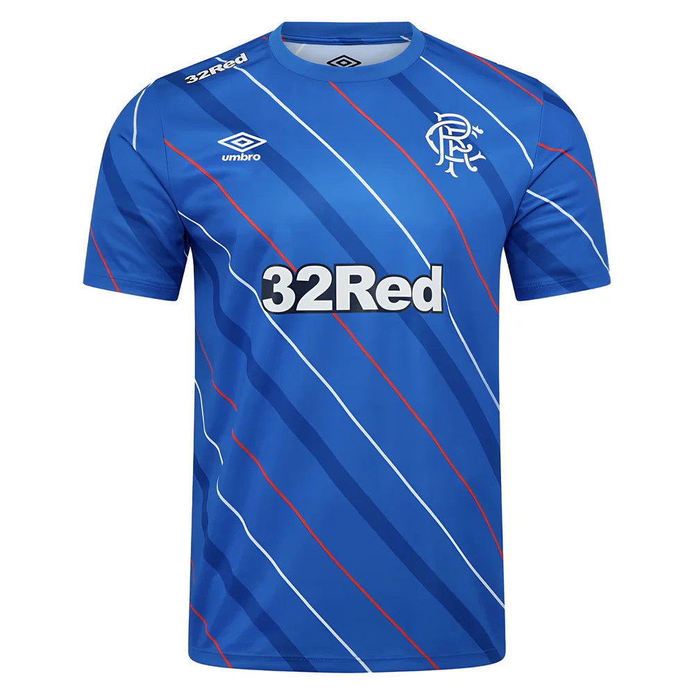 2025-2026 Rangers Home Pre Match Short Sleeve Tee (Lapis Blue)_3