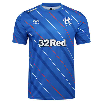 2025-2026 Rangers Home Pre Match Short Sleeve Tee (Lapis Blue)_3