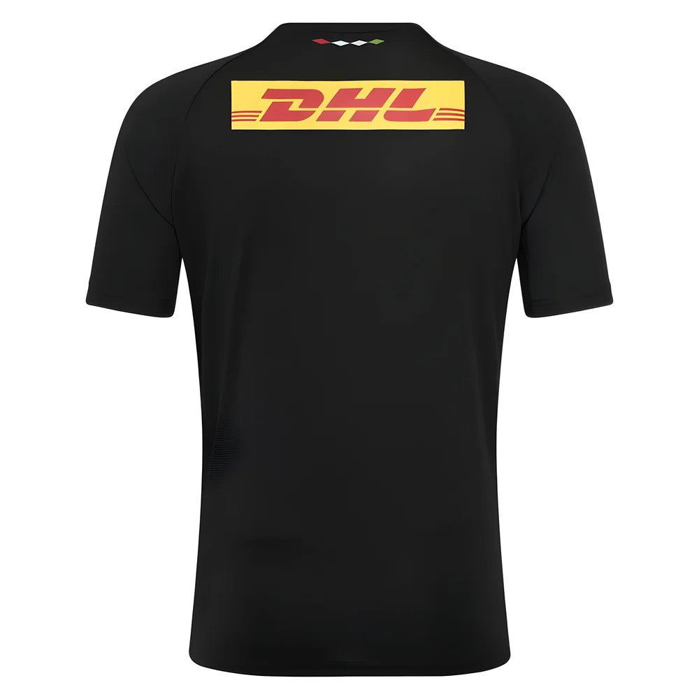 2025-2026 Harlequins Rugby Pre Match Tee (Caviar)_3