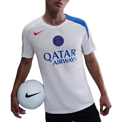 2025-2026 PSG T90 Third Strike Dri-Fit Shirt (White)_2