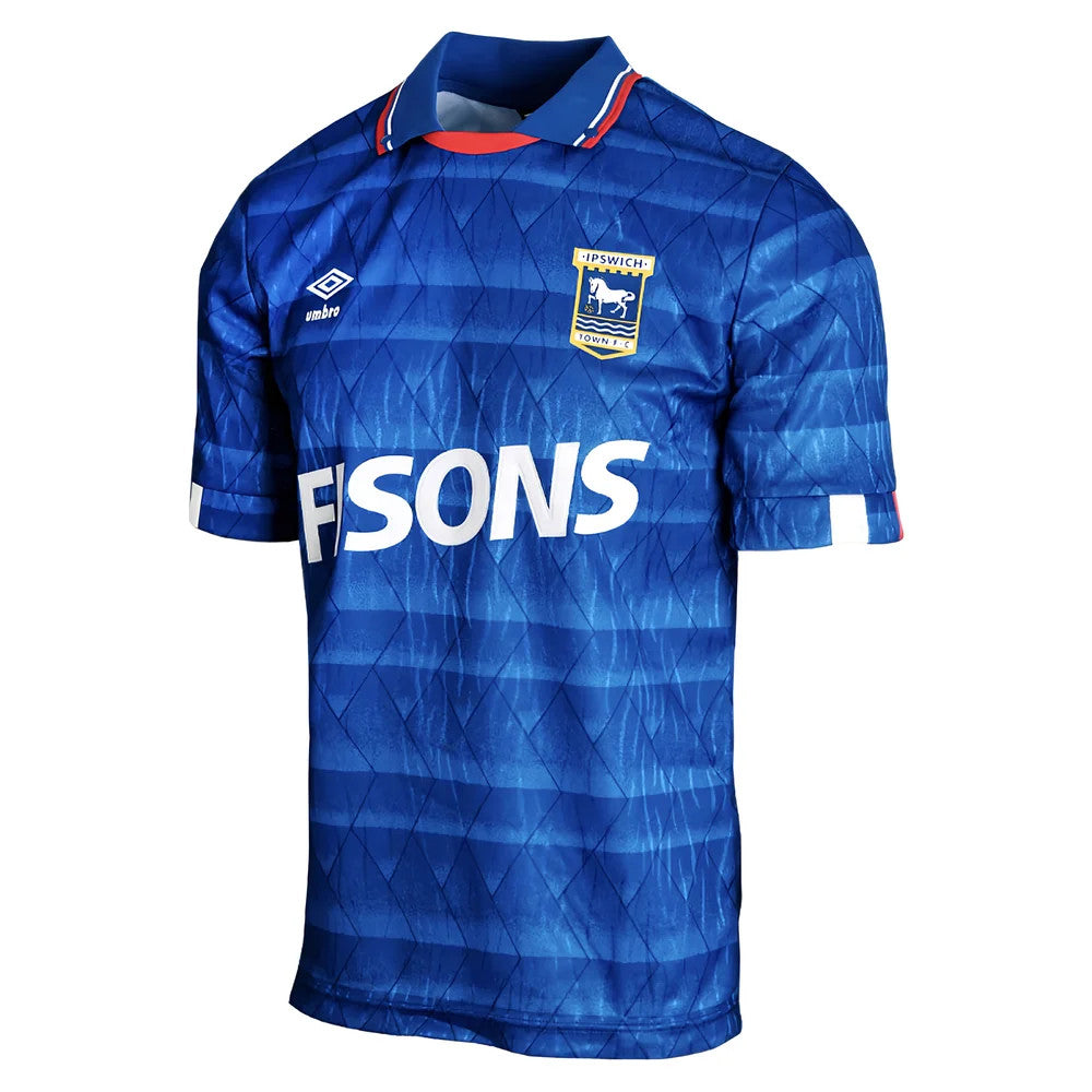 1989-1992 Ipswich Town Home Umbro Retro Shirt_3