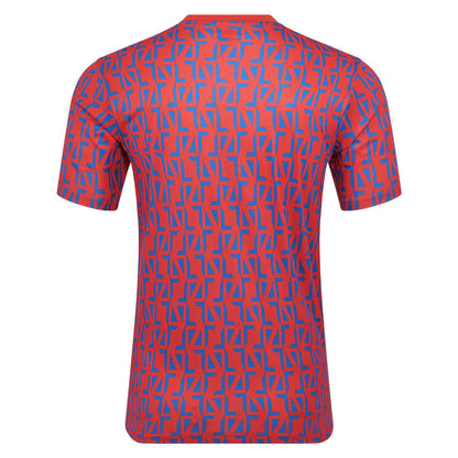 2025-2026 Rangers Away Pre-Match Tee (Flame Scarlet)_3