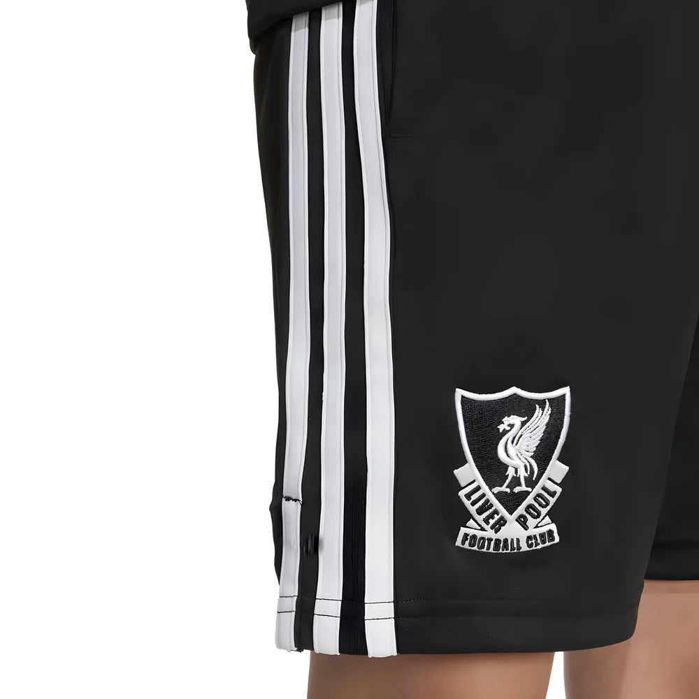 2025-2026 Liverpool Third Goalkeeper Shorts (Black) - Kids_2