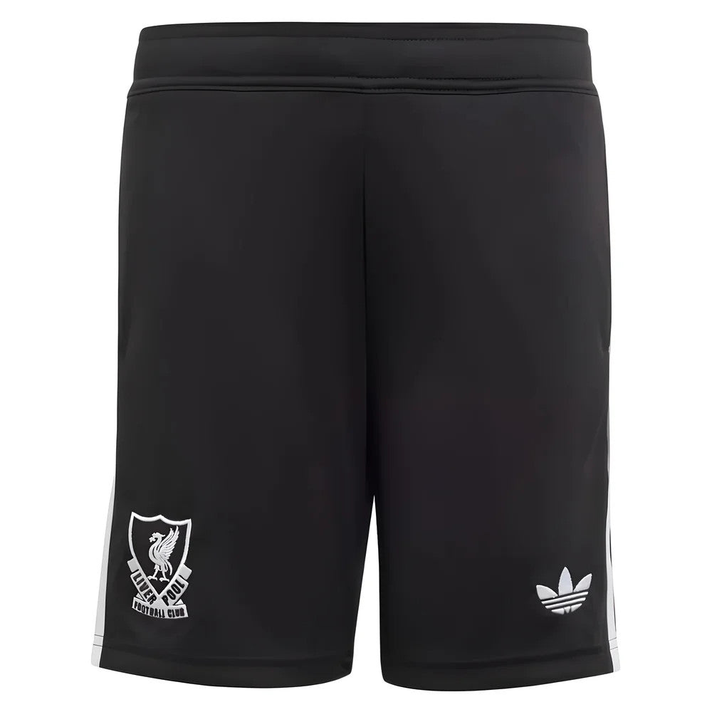 2025-2026 Liverpool Third Goalkeeper Shorts (Black) - Kids_2