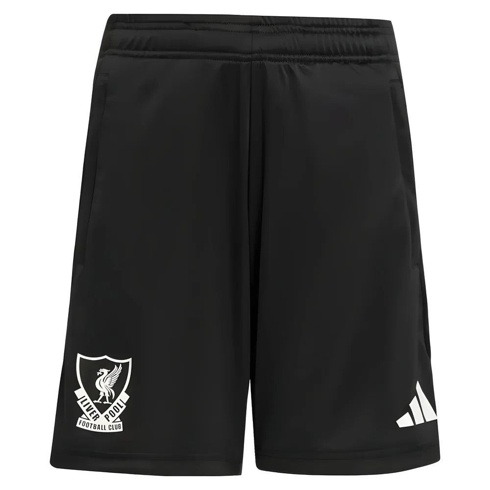 2025-2026 Liverpool EU Training Shorts (Black) - Kids_3