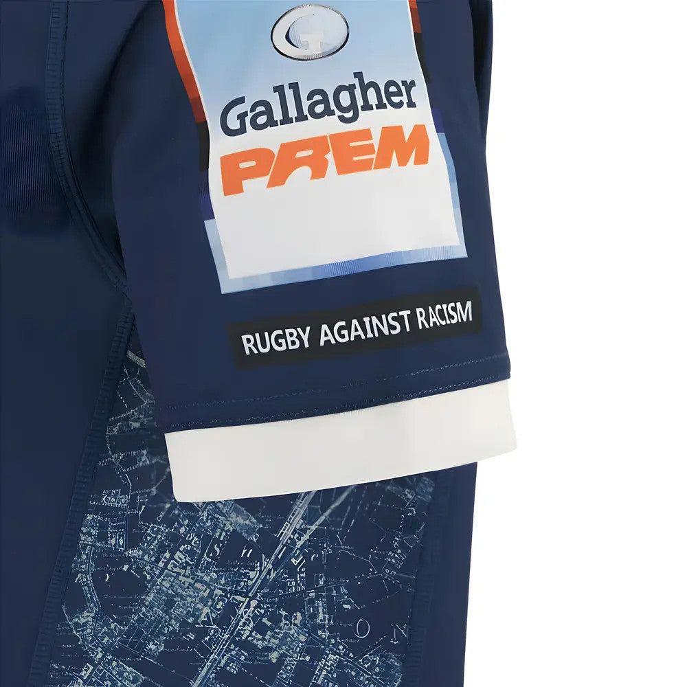 2025-2026 Sale Sharks Home Poly Rugby Shirt_3