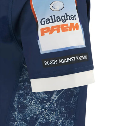 2025-2026 Sale Sharks Home Poly Rugby Shirt_3