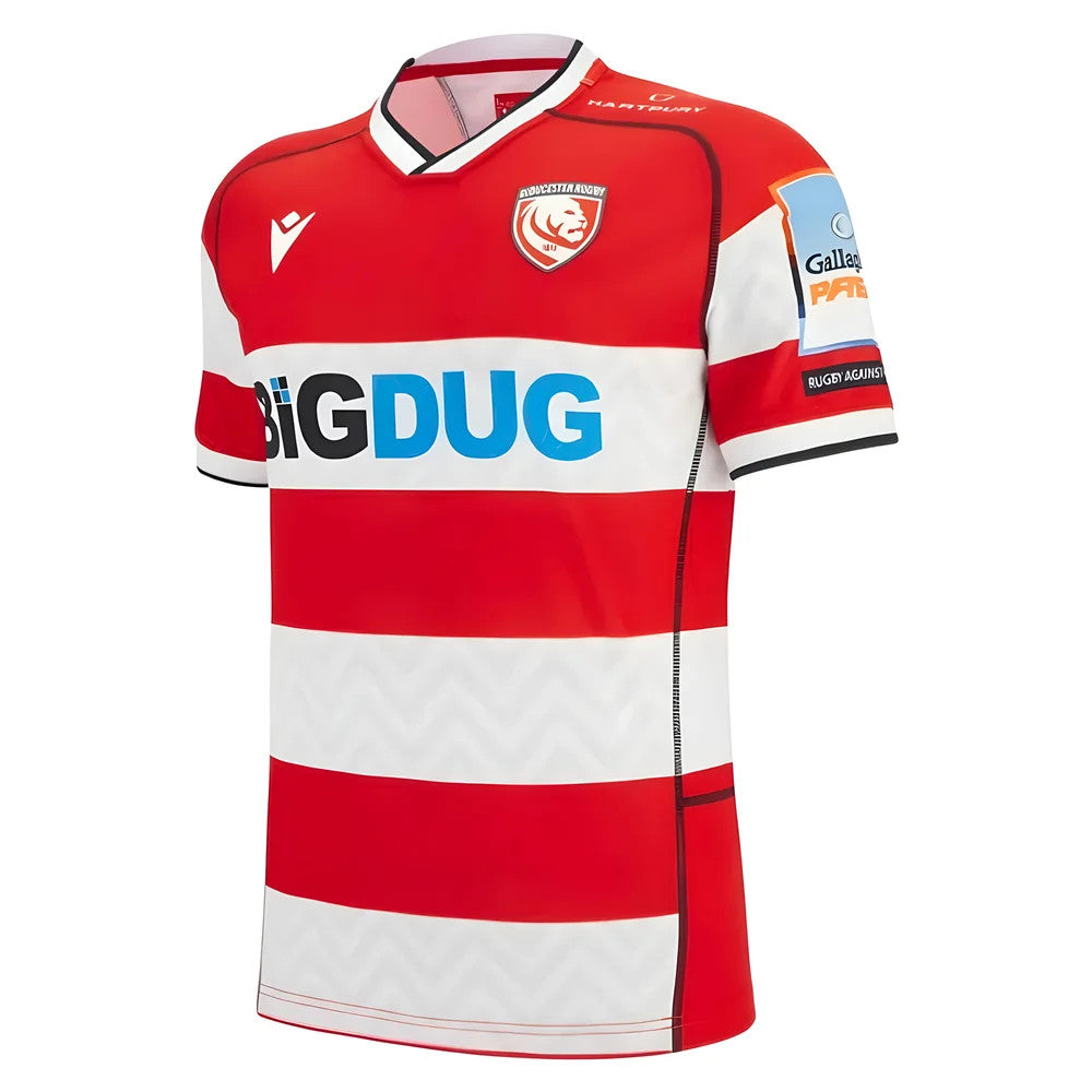2025-2026 Gloucester Rugby Poly Home Shirt_3