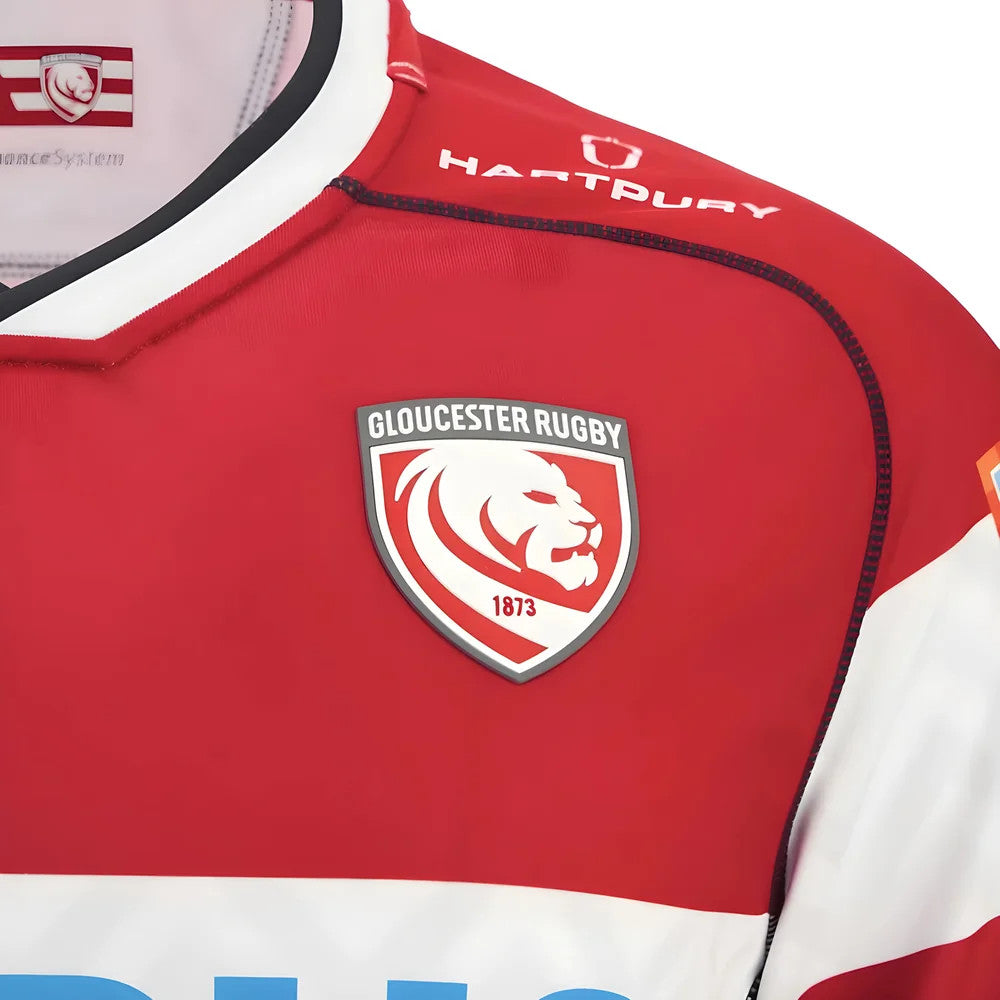 2025-2026 Gloucester Rugby Poly Home Shirt - Kids_3