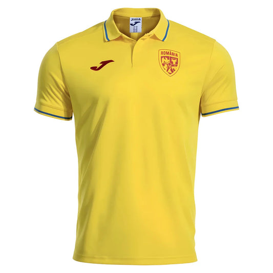 2025-2026 Romania Presentation Polo Shirt (Yellow)_3