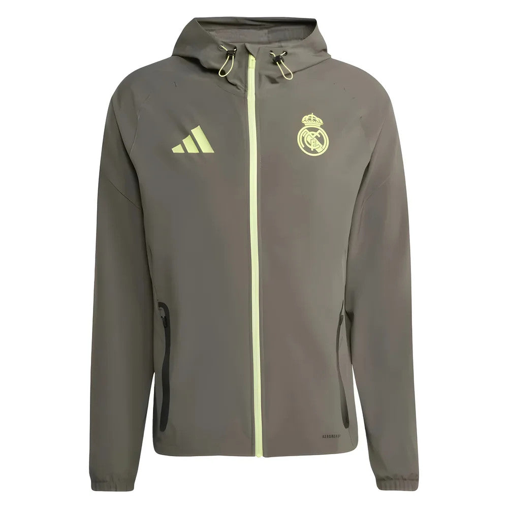 2025-2026 Real Madrid Competition Vis Tech Jacket (Grey)_3