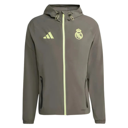 2025-2026 Real Madrid Competition Vis Tech Jacket (Grey)_3