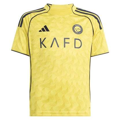2025-2026 Al Nassr Home Shirt (Kids) (Ronaldo 7)_4