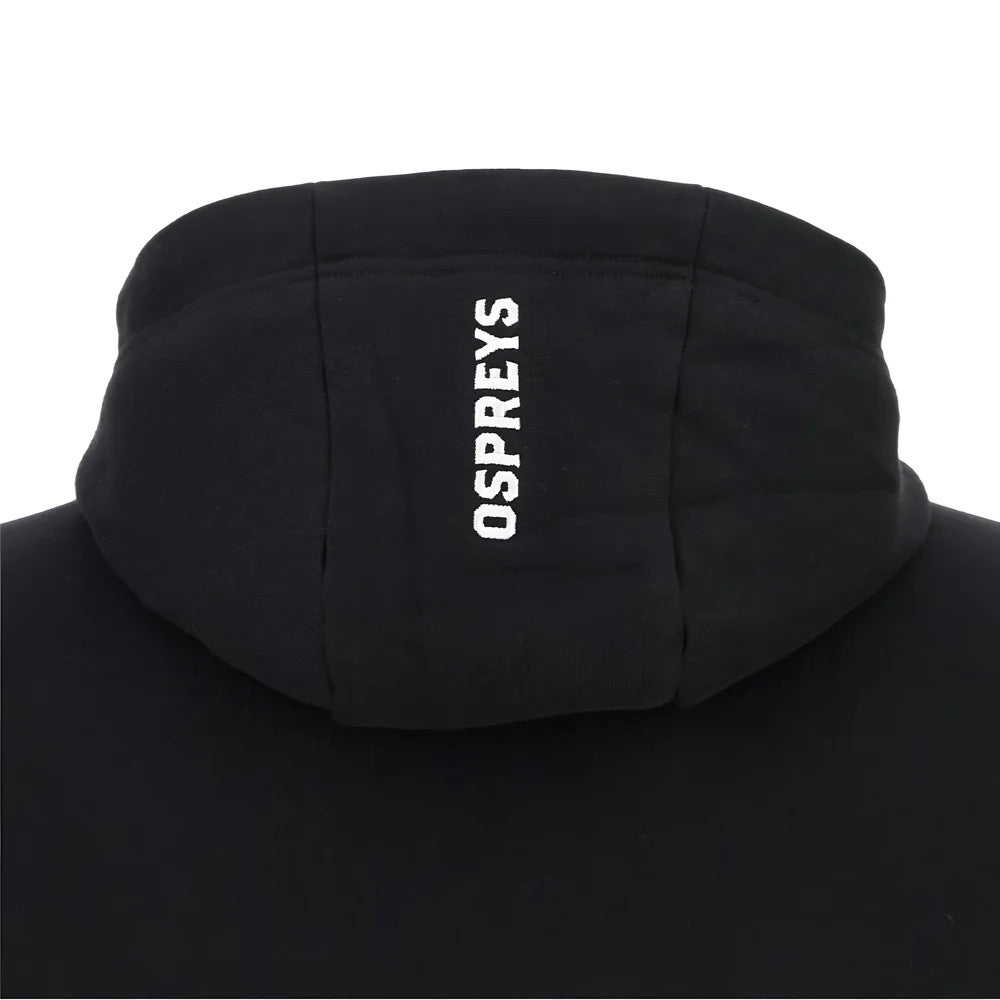 2025-2026 Ospreys Rugby Cotton Hooded Sweat (Black)_3