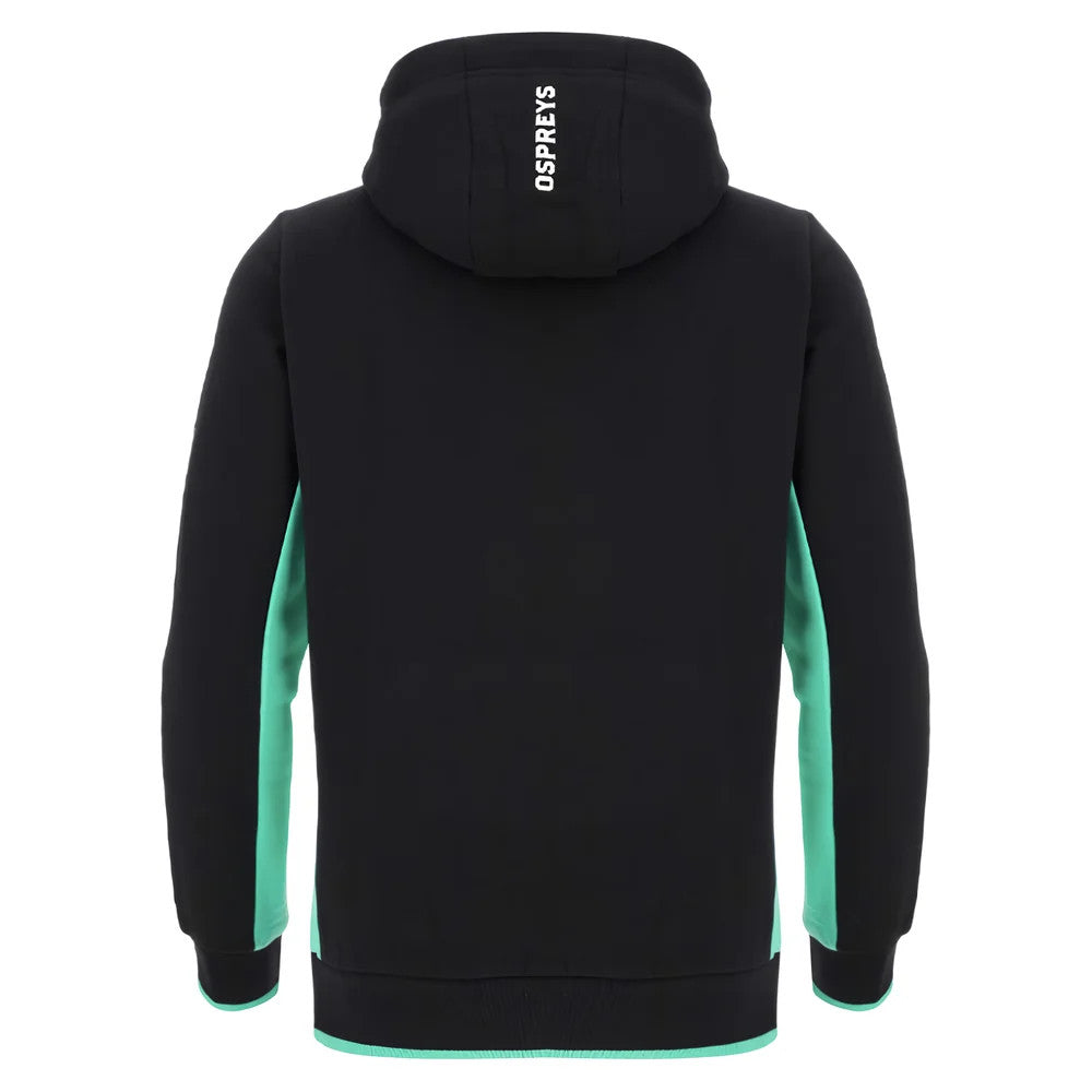 2025-2026 Ospreys Rugby Cotton Hooded Sweat (Black)_3