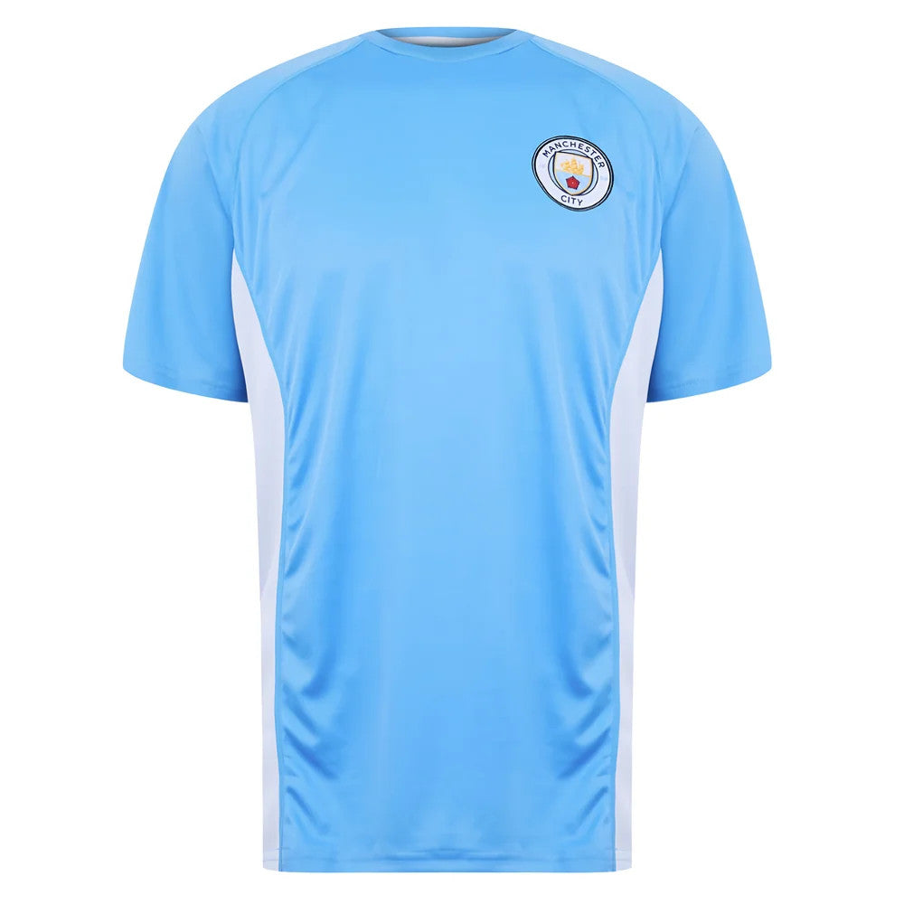 Man City Poly T-Shirt (Blue)_0