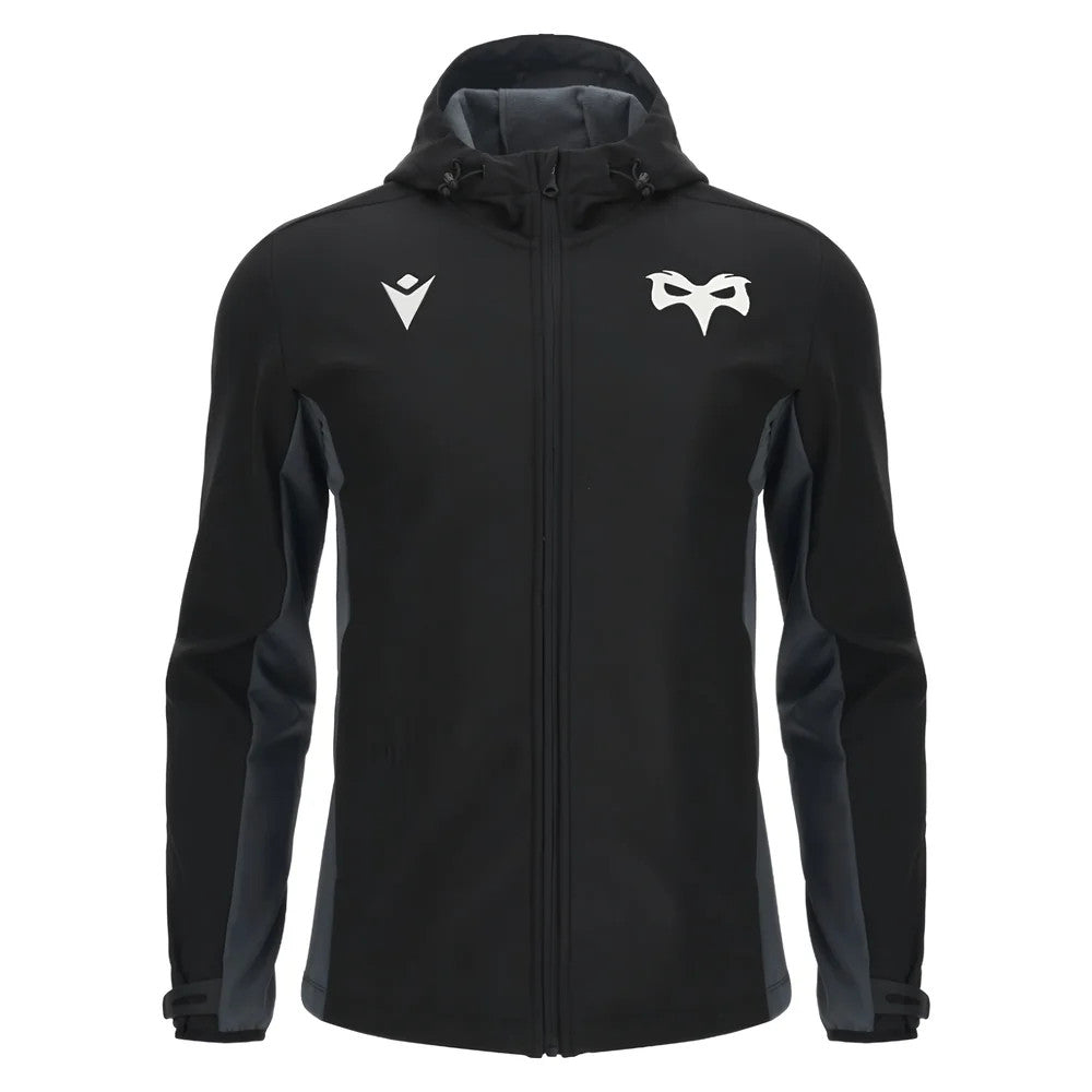 2025-2026 Ospreys Rugby Softshell Jacket (Black)_3