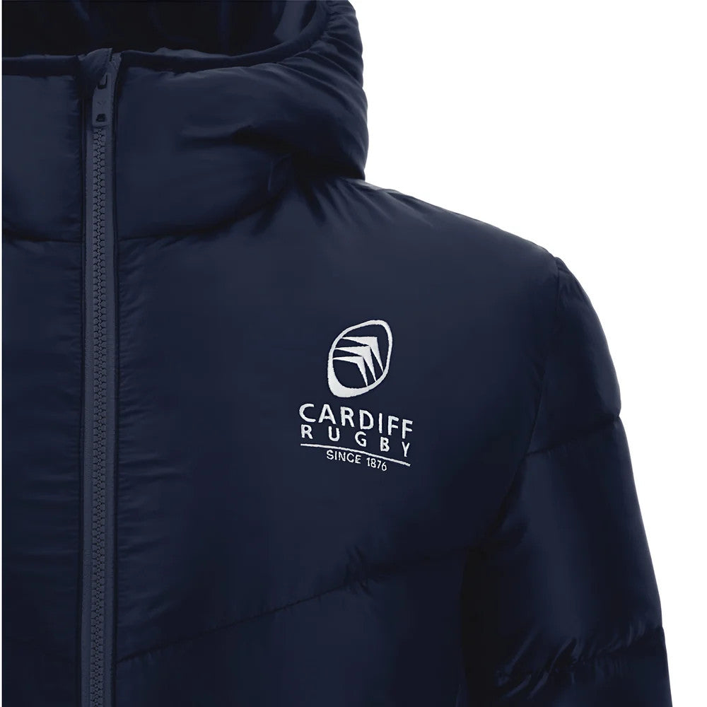 2025-2026 Cardiff Blues Padded Bomber Jacket (Navy)_3