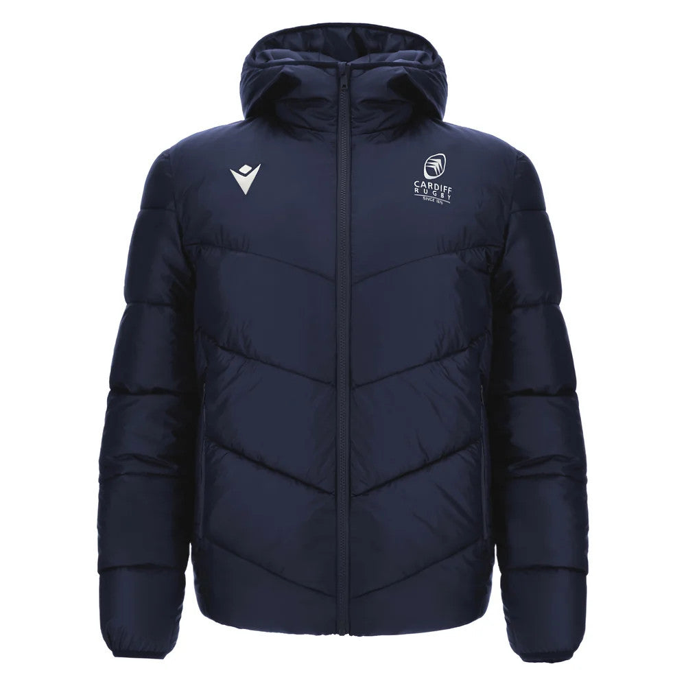 2025-2026 Cardiff Blues Padded Bomber Jacket (Navy)_3
