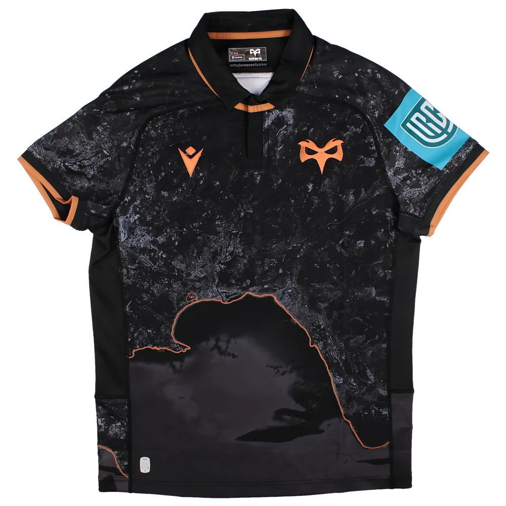 2025-2026 Ospreys Rugby Home Slim Fit Shirt_1