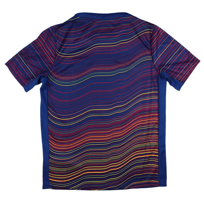 2025-2026 Barcelona Academy Pro Pre Match Shirt (Blue) - Kids_2