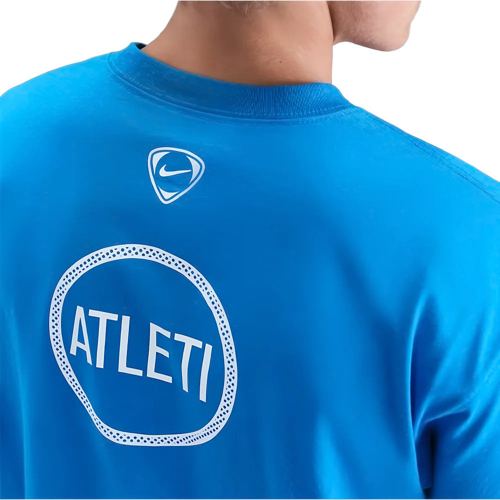 2025-2026 Atletico Madrid Total 90 Football T-Shirt (Blue)_3