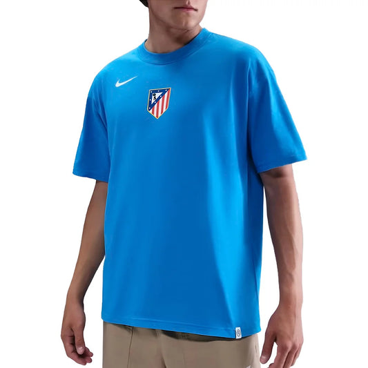 2025-2026 Atletico Madrid Total 90 Football T-Shirt (Blue)_3