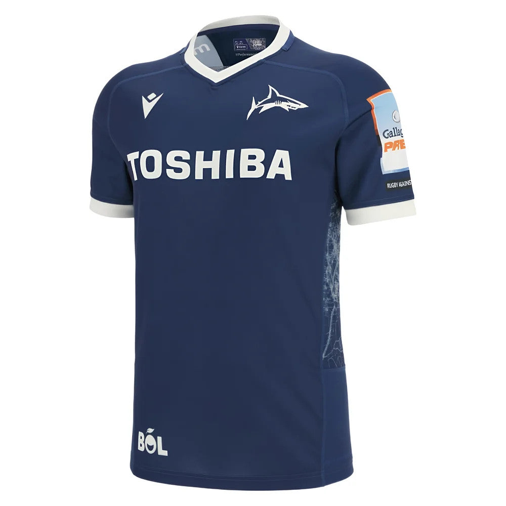 2025-2026 Sale Sharks Home Rugby Shirt (Kids)_3