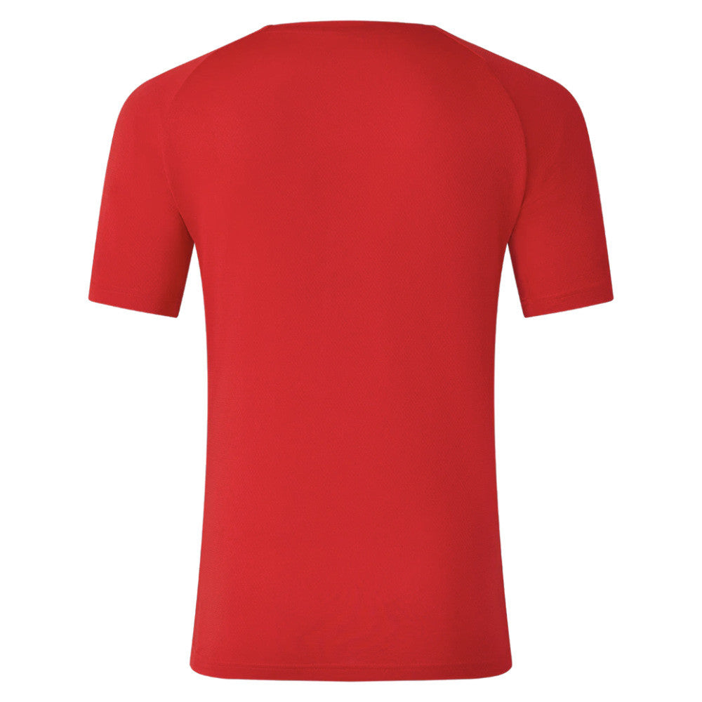 2025-2026 Saracens Pre Match Short Sleeve Tee (Red)_3