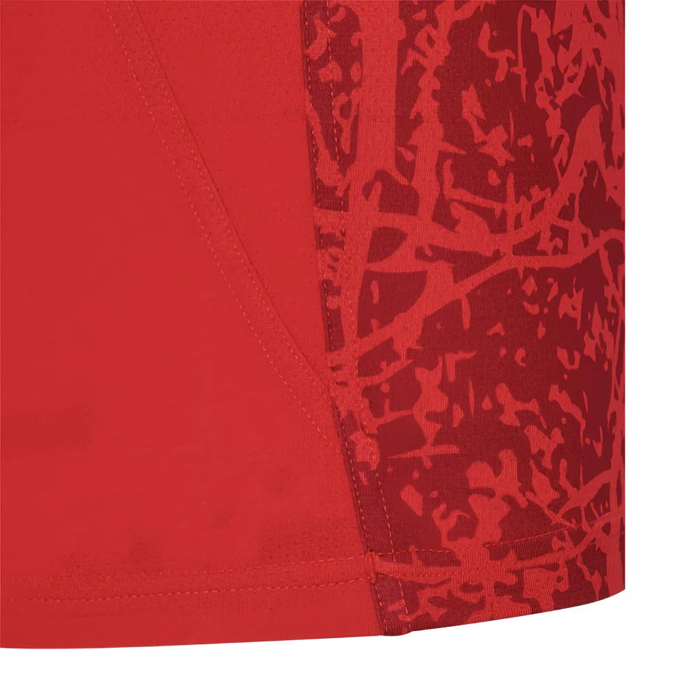 2025-2026 Saracens Pre Match Short Sleeve Tee (Red)_3