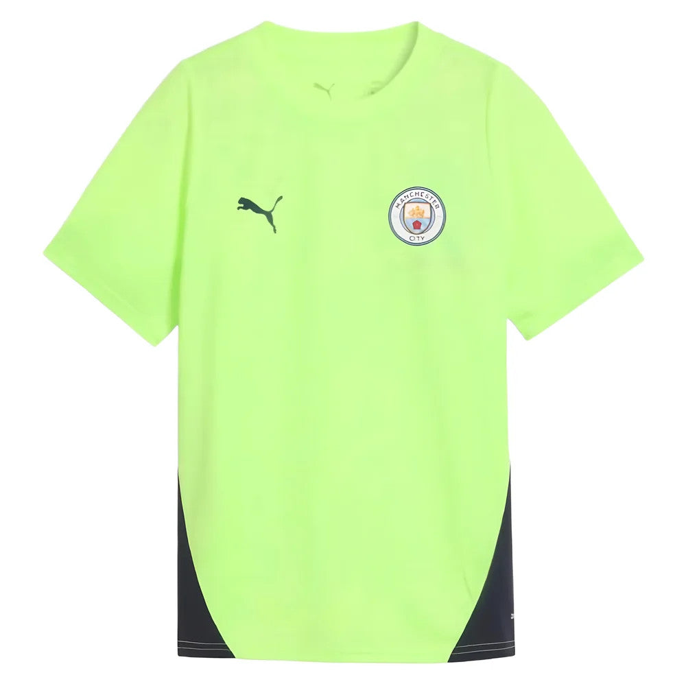 2025-2026 Man City Training Jersey (Fizzy Apple) - Kids_1