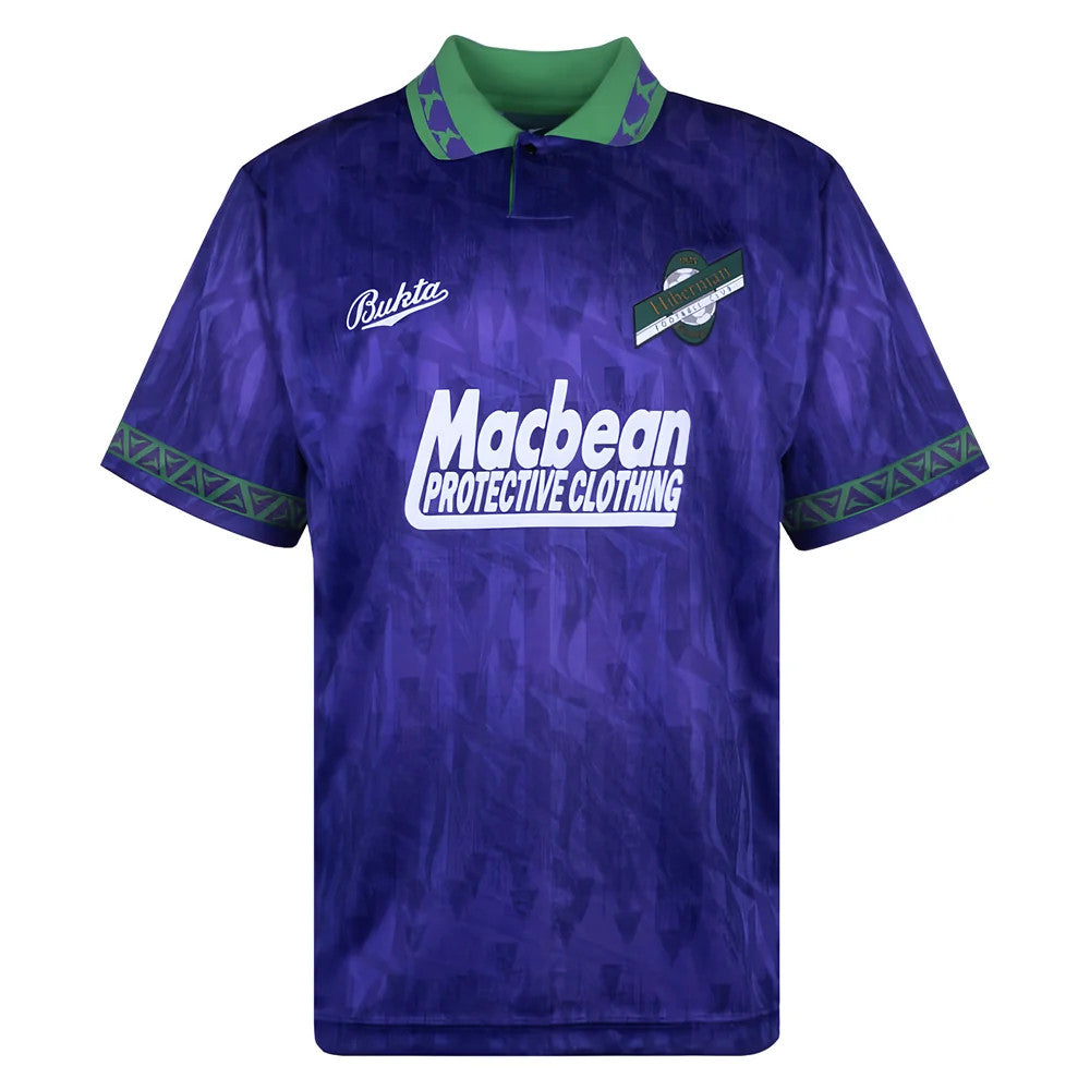 Hibernian 1992 Bukta Away Retro Shirt_0