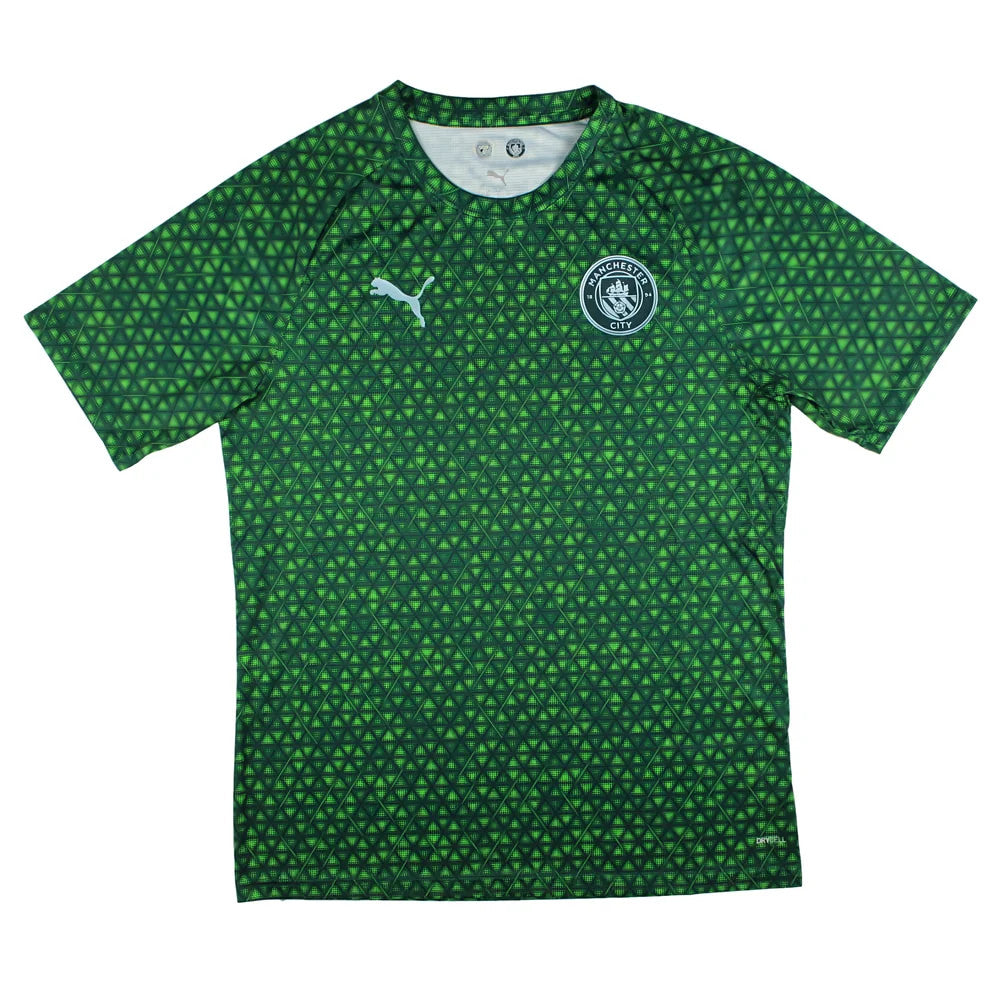 2025-2026 Man City Warm Up Jersey (Green Terrain)_1