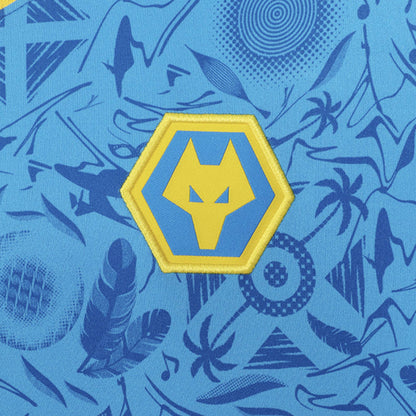 2025-2026 Wolves Long Sleeve Third Shirt (Kids)_3