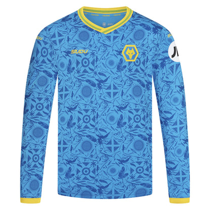 2025-2026 Wolves Long Sleeve Third Shirt (Kids)_3