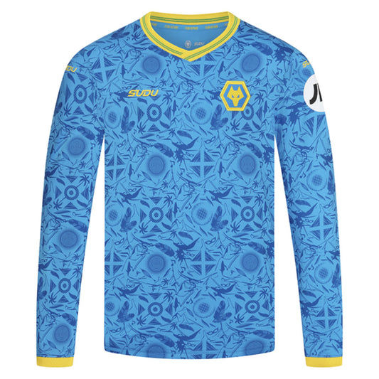 2025-2026 Wolves Long Sleeve Third Shirt (Kids)_3