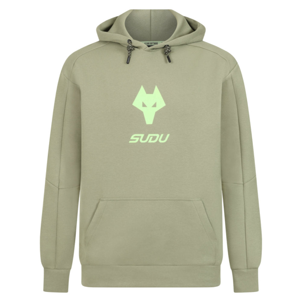 2025-2026 Wolves Players Travel Hoodie (Khaki)_2