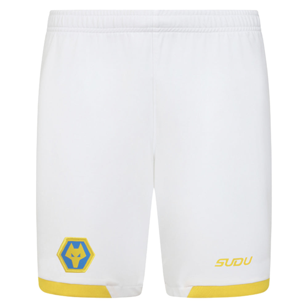 2025-2026 Wolves Third Shorts (White) - Kids_2