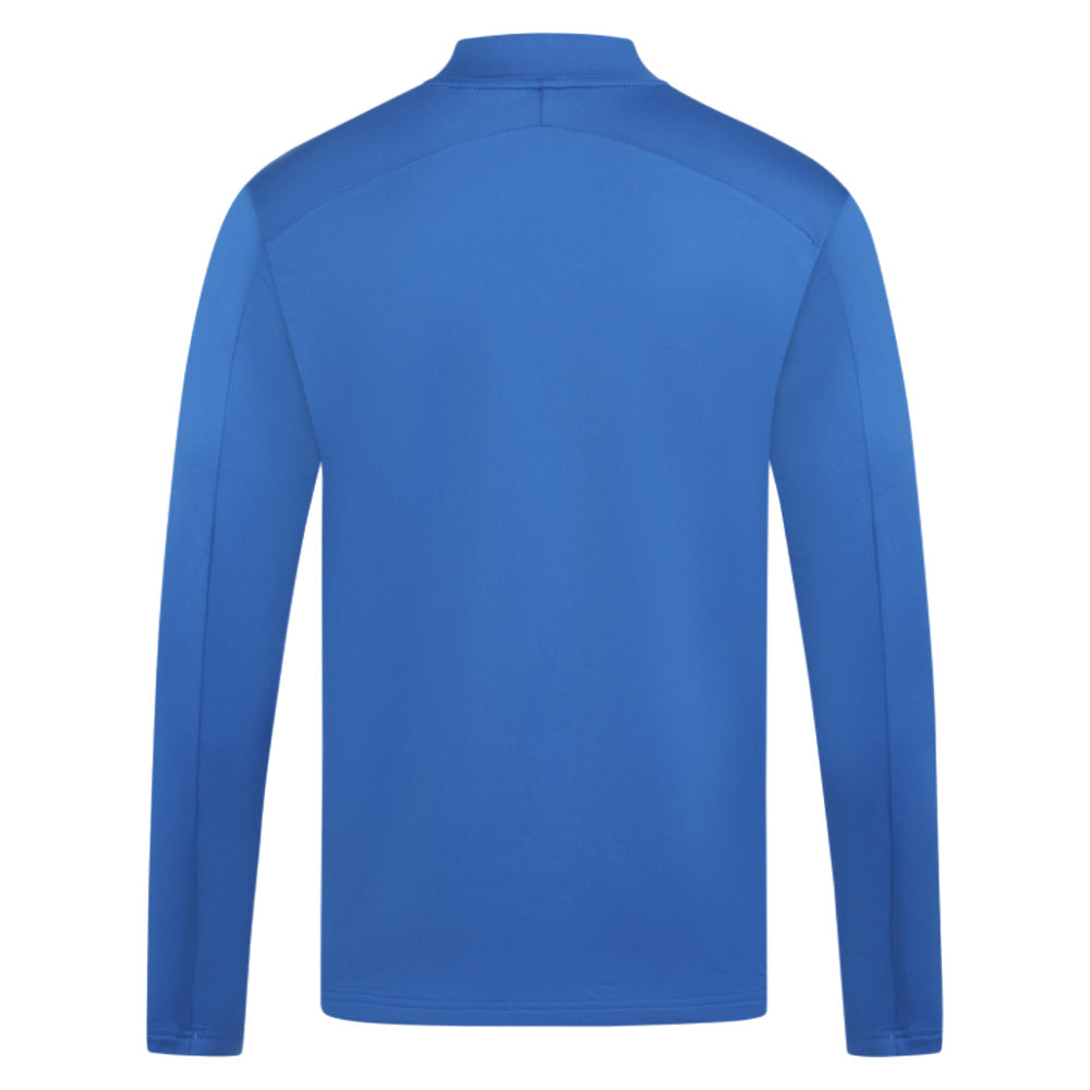 2025-2026 Wolves Players Training 1/4 Zip Top (Lapis Blue)_2