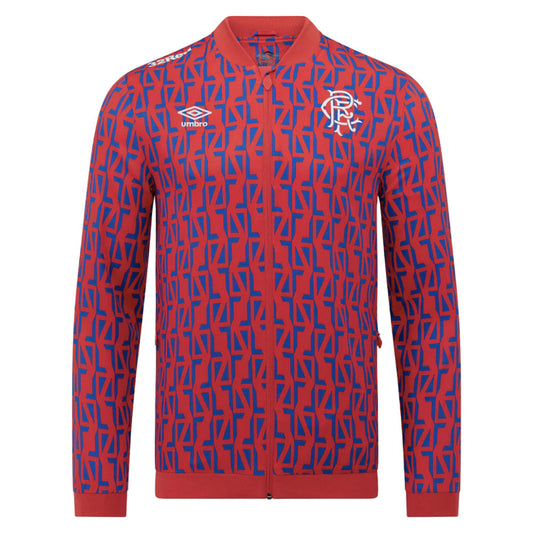 2025-2026 Rangers Away Pre Match Jacket (Red)_2