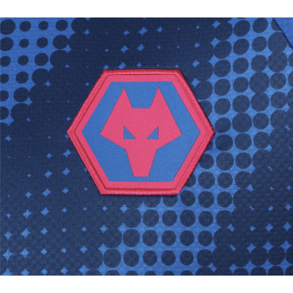 2025-2026 Wolves Players Training T-shirt (Lapis Blue)_2
