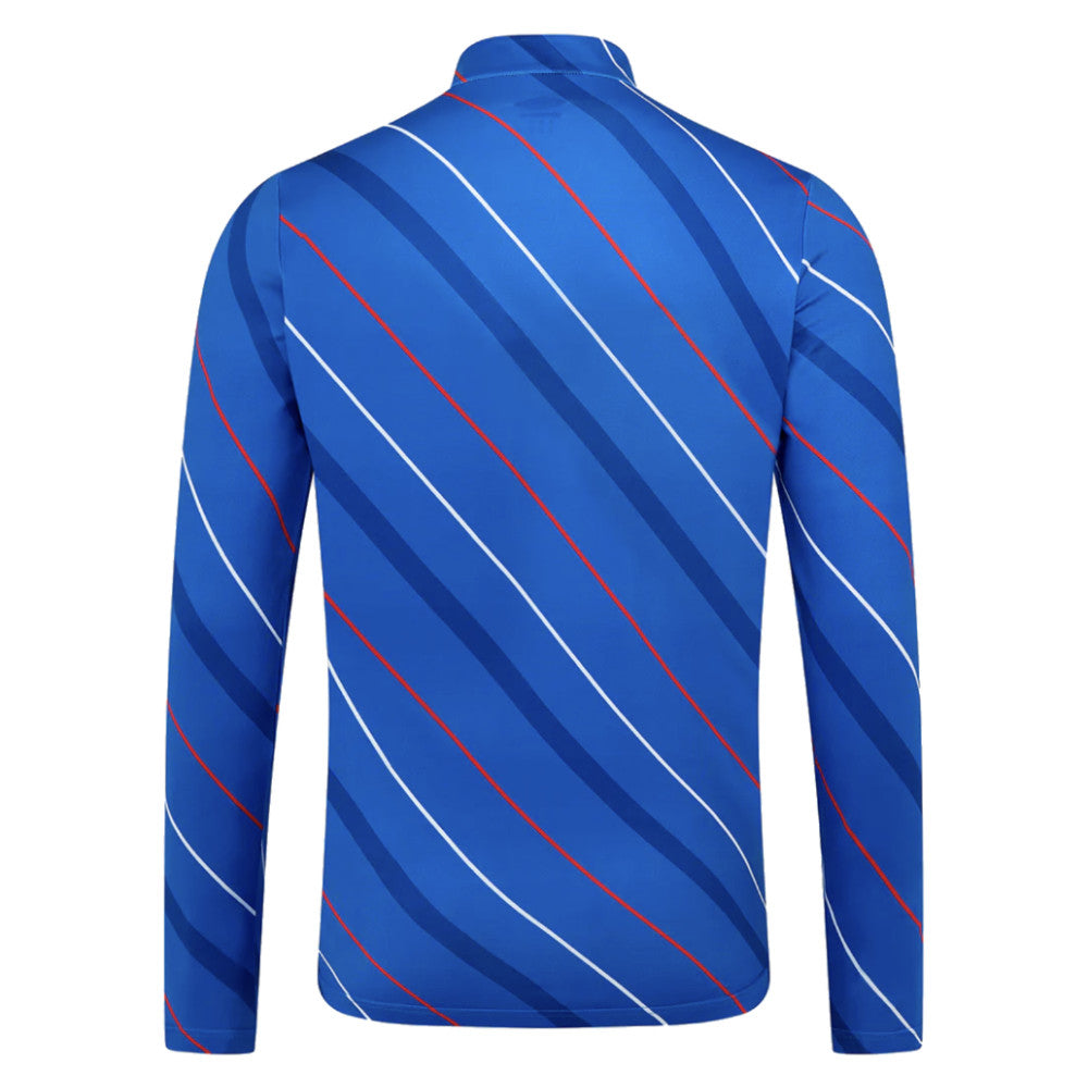2025-2026 Rangers Pre Match Training Top (Blue)_2