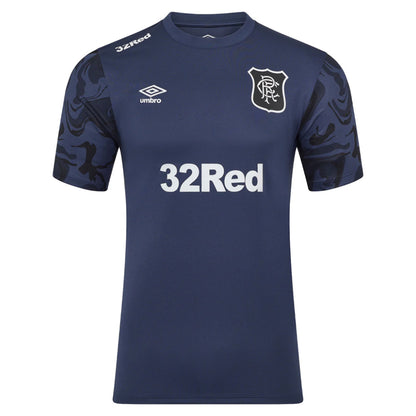 2025-2026 Rangers Third Pre Match Short Sleeve Tee (Indigo)_2