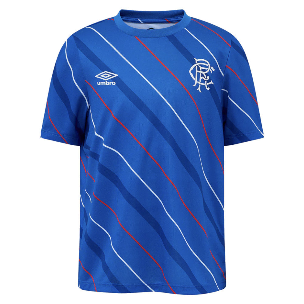 2025-2026 Rangers Home Pre Match Tee (Blue) - Kids_2