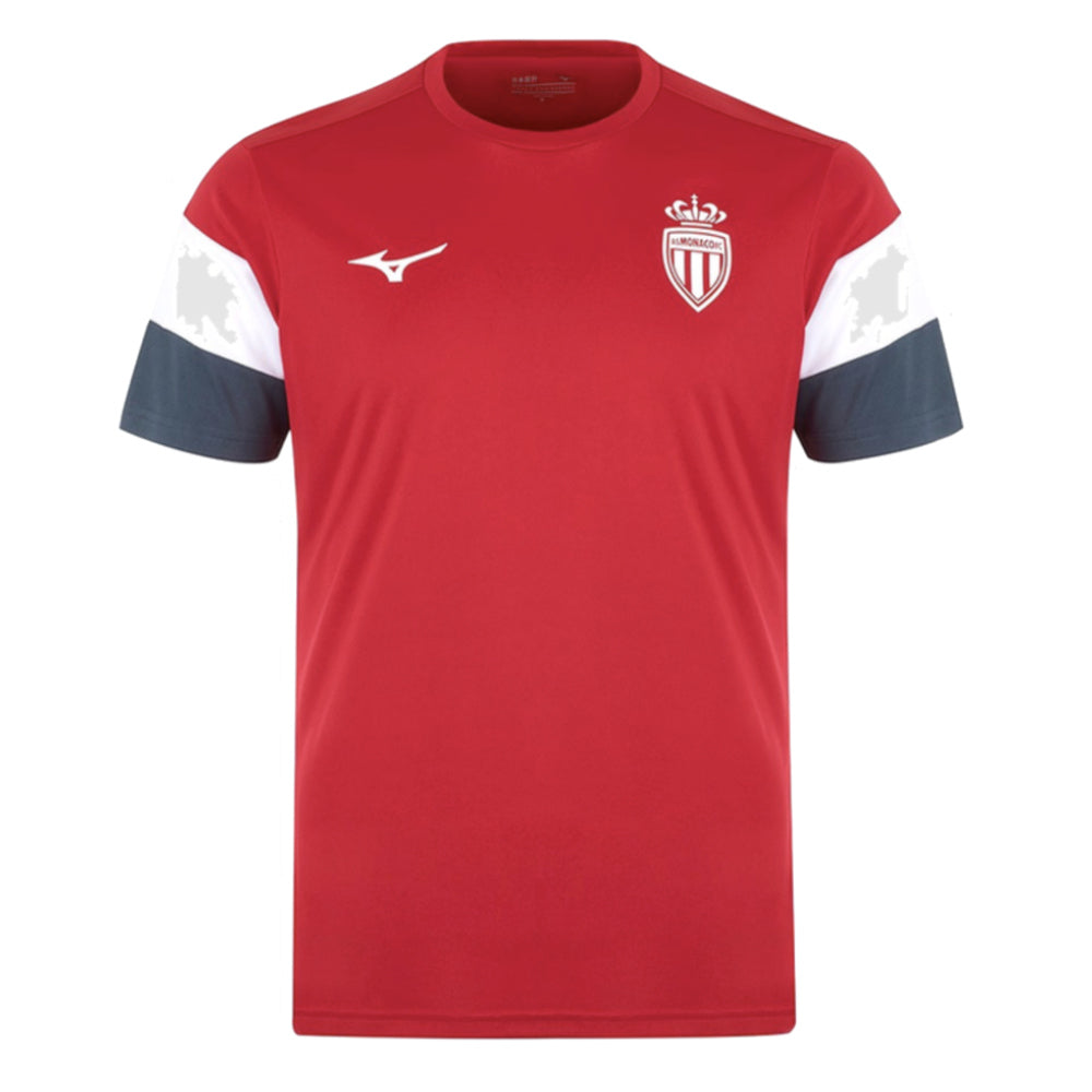 2025-2026 AS Monaco Pre Match Shirt (Red)_1