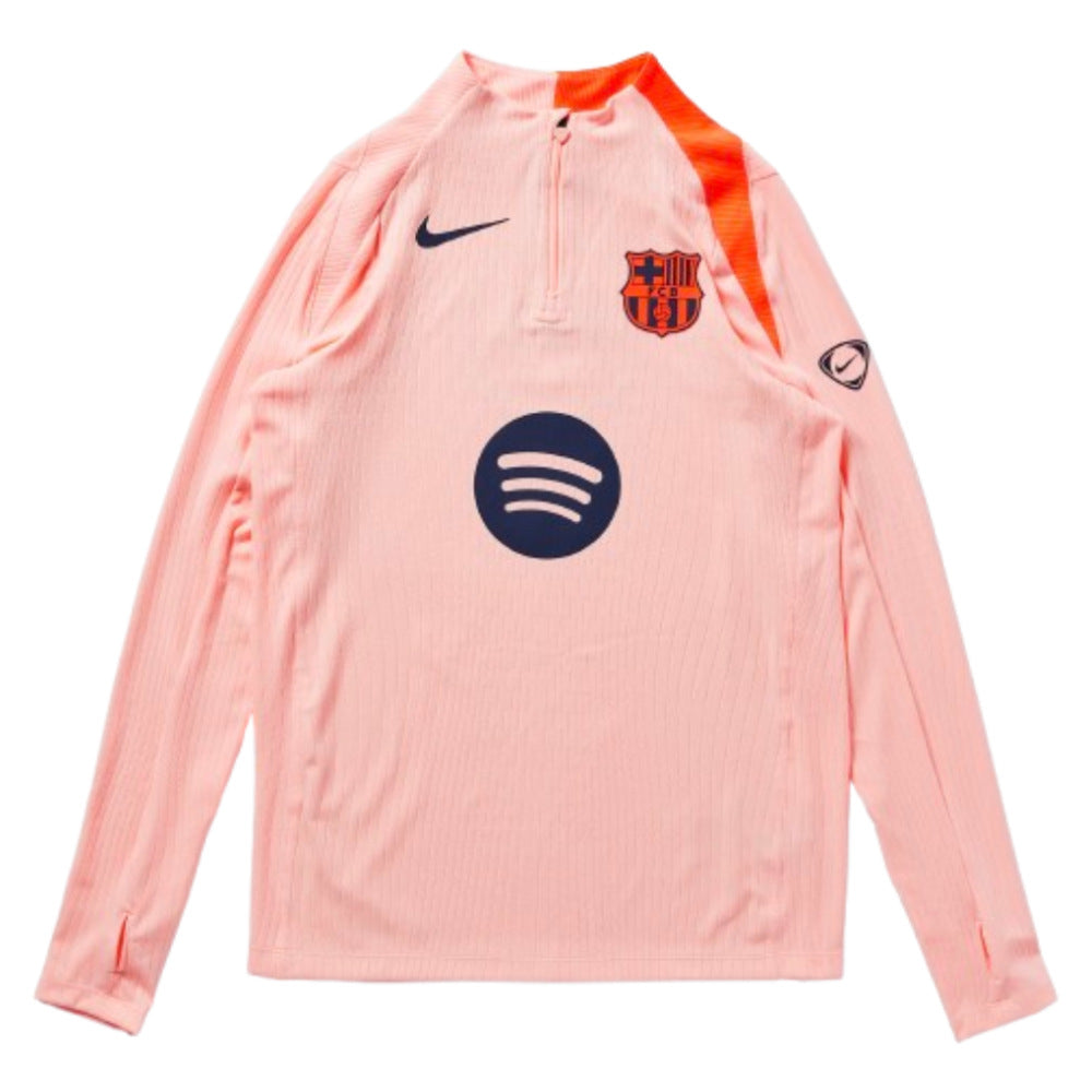 2025-2026 Barcelona Dri-FIT ADV Elite Drill Top (Crimson Tint)_3