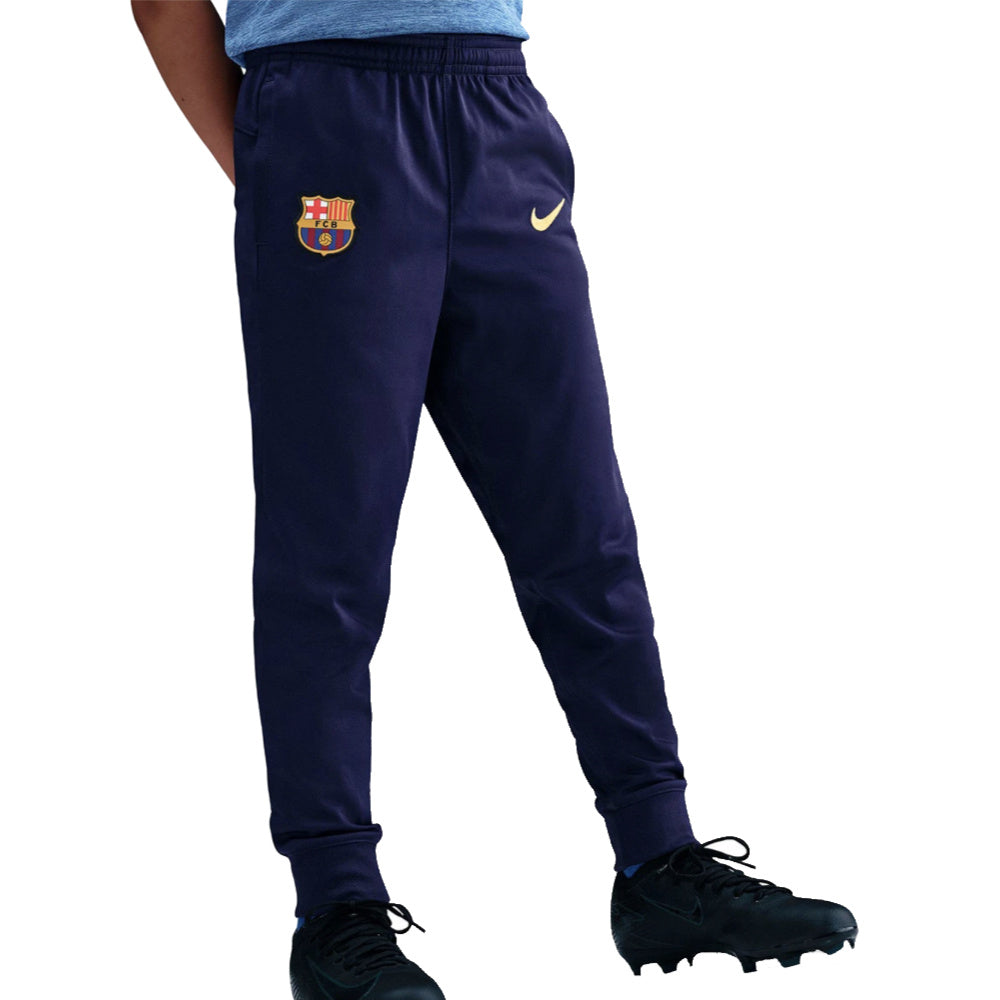 2025-2026 Barcelona Strike Dri-FIT Football Knit Tracksuit (Purple) - Little Kids_3