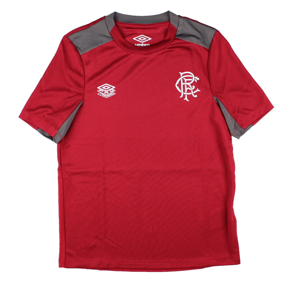 2025-2026 Rangers Pro Training Short Sleeve Tee (Rythmic Red) - Kids_1