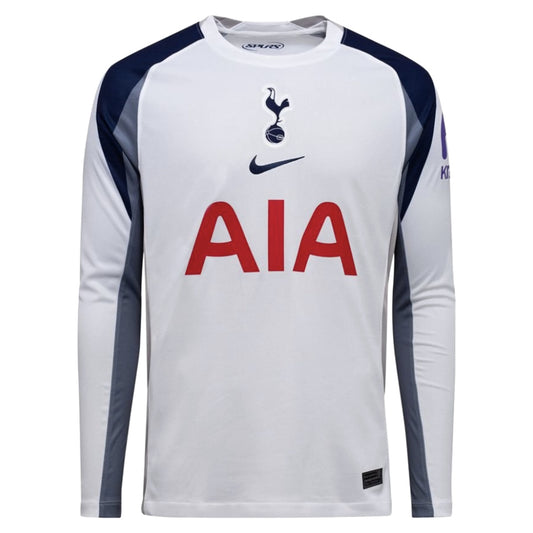 2025-2026 Tottenham Long Sleeve Home Shirt_3